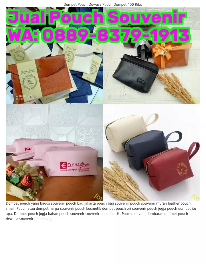 dompet pouch dewasa pouch dompet 400 ribu