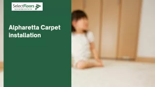 Alpharetta carpet installation