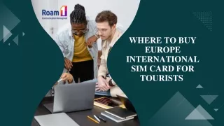 where to buy europe International SIM CARD for tourists