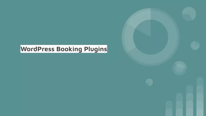 wordpress booking plugins