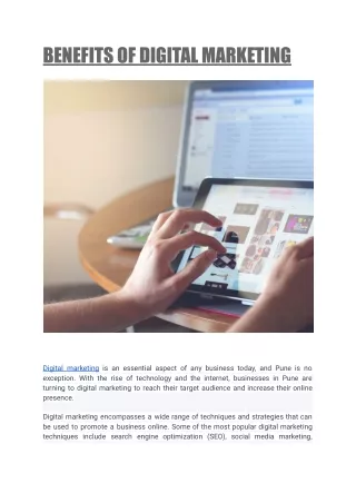DIGITAL MARKETING IN PUNE