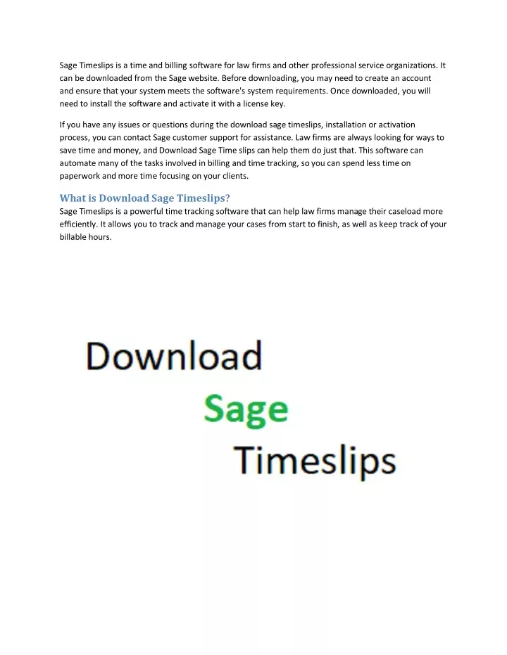 sage timeslips is a time and billing software