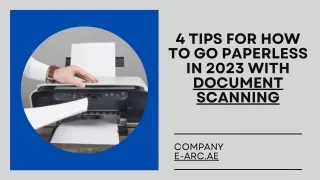 4 tips for how to go paperless in 2023 with