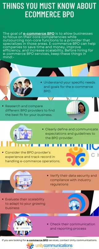 Things You Must Know About Ecommerce BPO