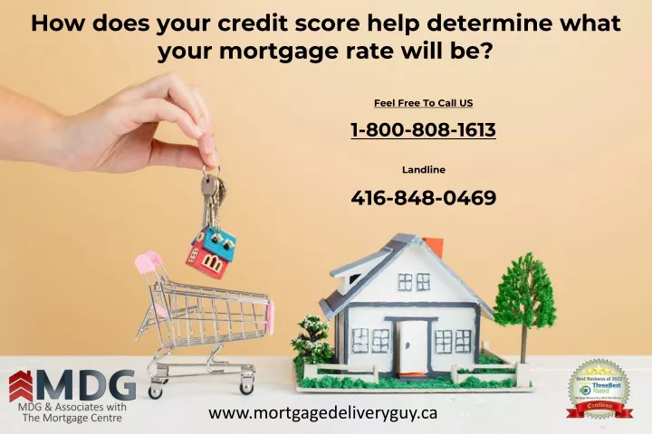 how does your credit score help determine what