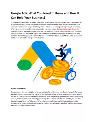 google ads what you need to know