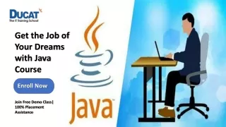 Join & Get the Job of Your Dreams with Java Course