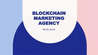 Blockchain marketing agency