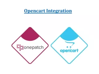 opencart integration