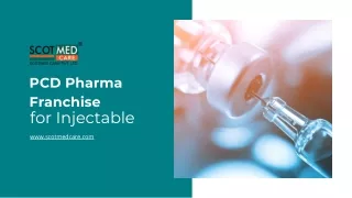 PCD Pharma Franchise for Injectable | Scotmed Care