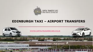 Edinburgh Airport Taxi