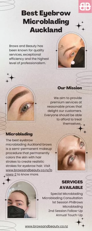 Best Eyebrow Microblading Auckland - www.browsandbeauty.co.nz