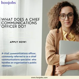 What Does a Chief Communications Officer Do?