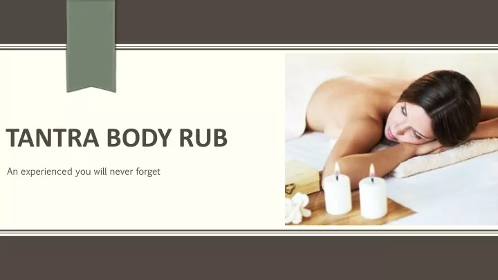 tantra body rub