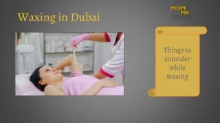 waxing in dubai
