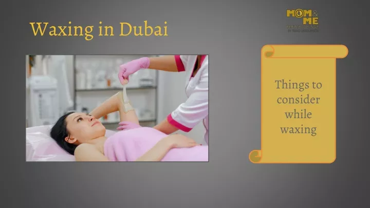 waxing in dubai