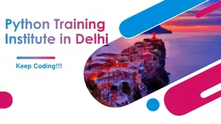 python training institute in delhi