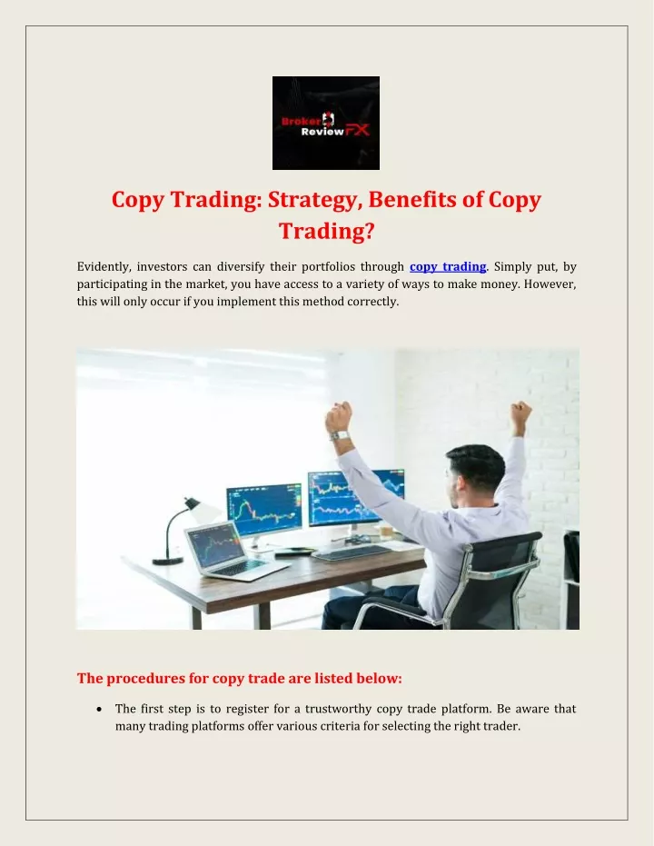 copy trading strategy benefits of copy trading