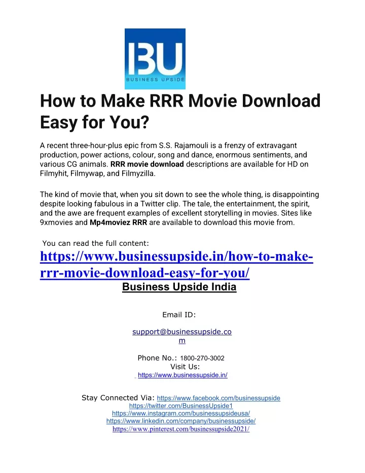 how to make rrr movie download easy