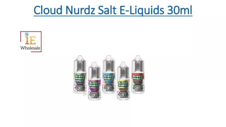 cloud nurdz salt e liquids 30ml