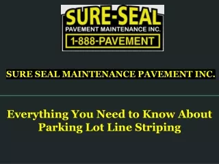 Everything You Need to Know About Parking Lot Line Striping