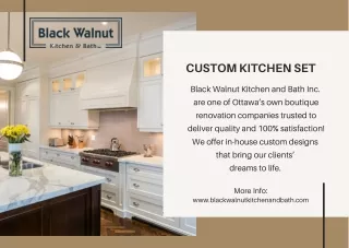 Kitchen Renovation Specialists Serving the Greater Ottawa Area!