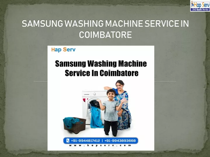 samsung washing machine service in coimbatore