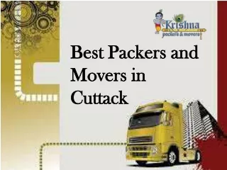 Best Packers and Movers in Cuttack