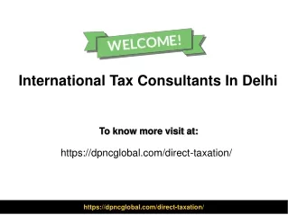 international tax consultants in delhi