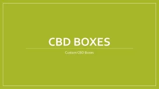 cbd boxes