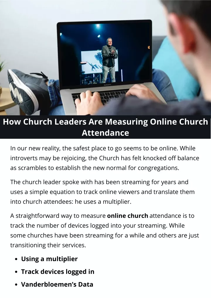 how church leaders are measuring online church