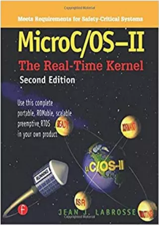 MicroC OS II The Real Time Kernel With CD ROM