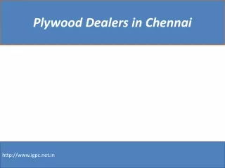 Plywood Dealers in Chennai