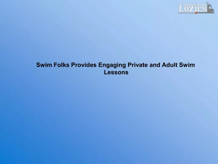 swim folks provides engaging private and adult