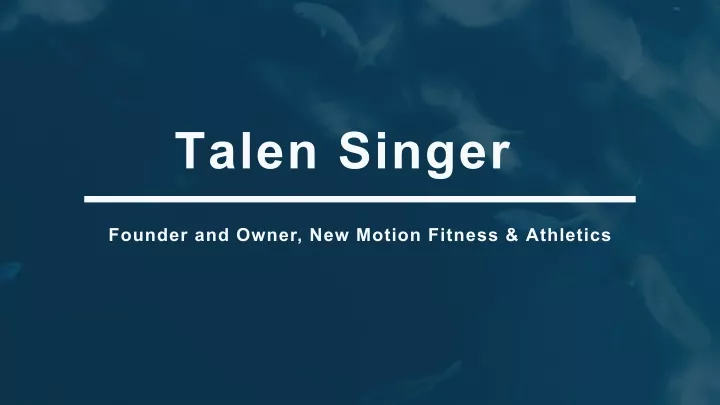 talen singer