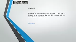 Cr Spotless   Rv-mods.com