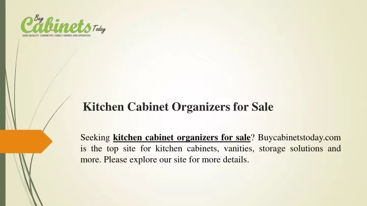 kitchen cabinet organizers for sale