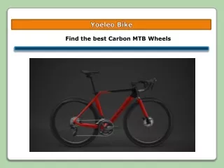 Find the best Carbon MTB wheels