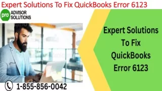 expert solutions to fix quickbooks error 6123