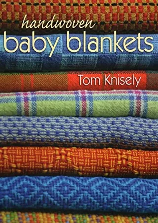 PDF/READ Handwoven Baby Blankets