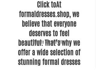 formaldresses