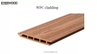 Benefits of WPC cladding