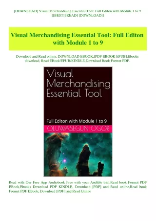 [DOWNLOAD] Visual Merchandising Essential Tool Full Editon with Module 1 to 9 [[BEST] [READ] [DOWNLO