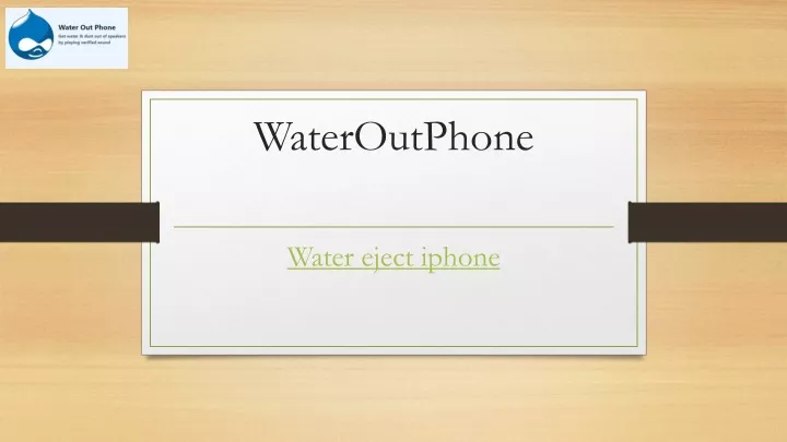 wateroutphone