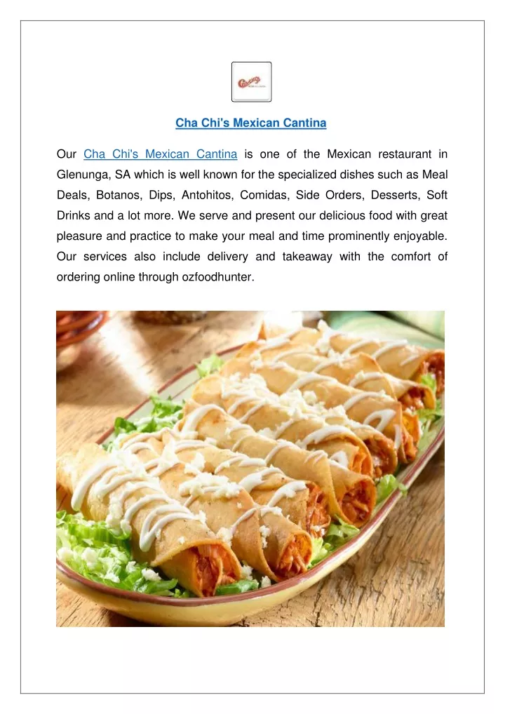 cha chi s mexican cantina our cha chi s mexican