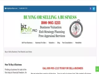 How do you sell your business
