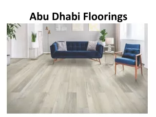 Abu Dhabi Floorings