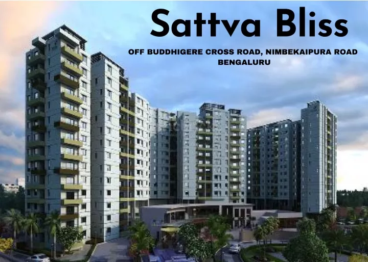 sattva bliss off buddhigere cross road