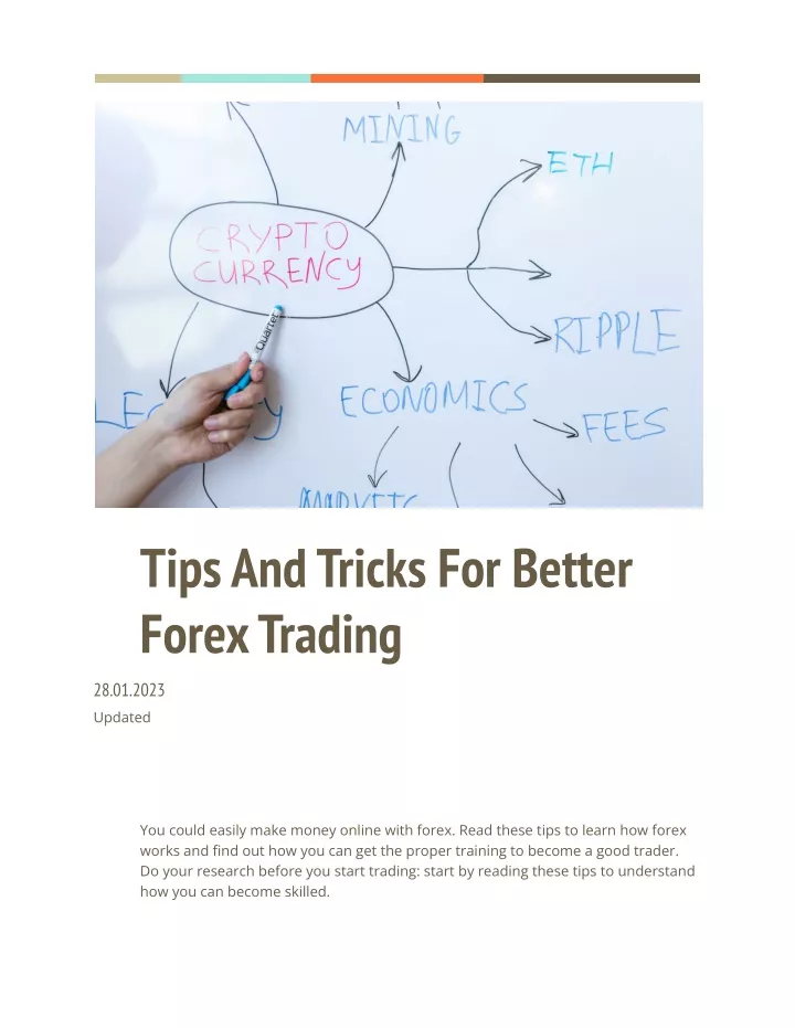 tips and tricks for better forex trading