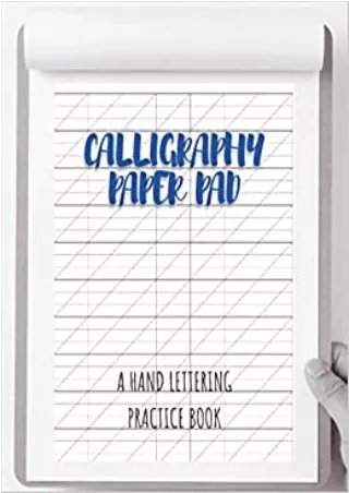 Calligraphy Paper Pad A Hand Lettering Practice Book
